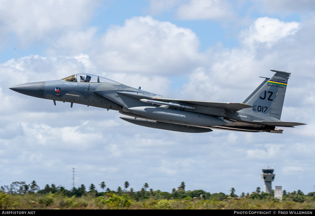 Aircraft Photo of 82-0017 / AF82-017 | McDonnell Douglas F-15C Eagle | USA - Air Force | AirHistory.net #750563