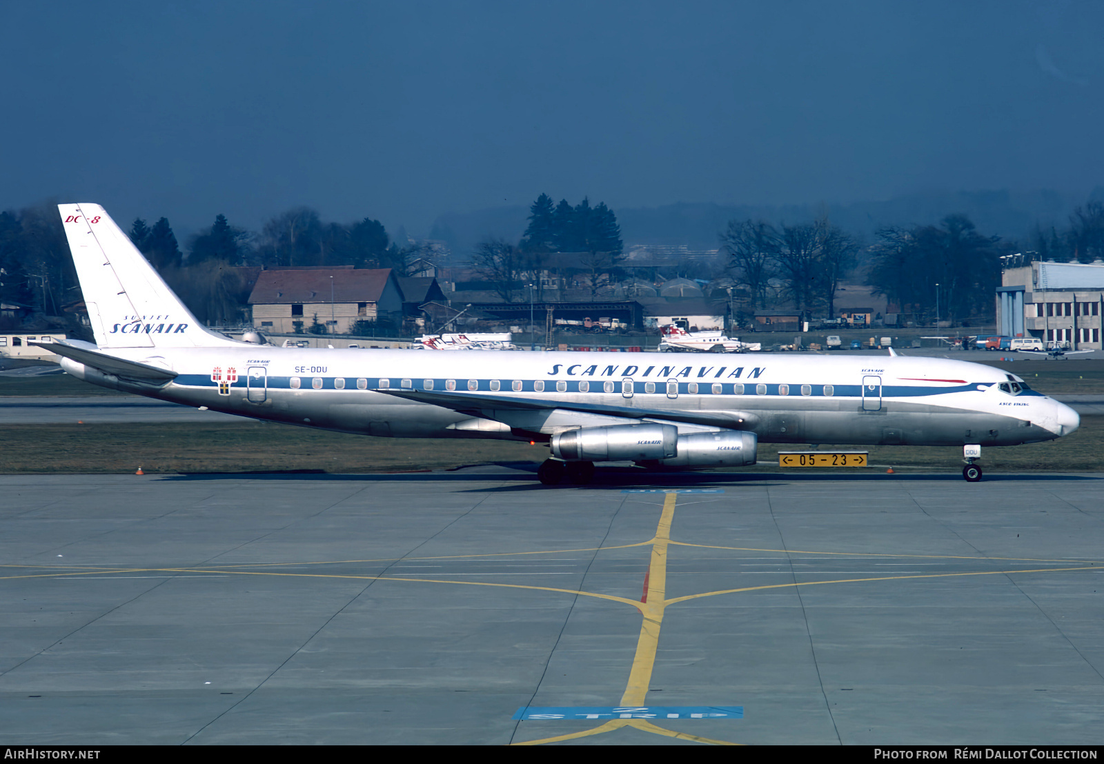 Aircraft Photo of SE-DDU | McDonnell Douglas DC-8-62 | Scandinavian Airlines - SAS | AirHistory.net #750565