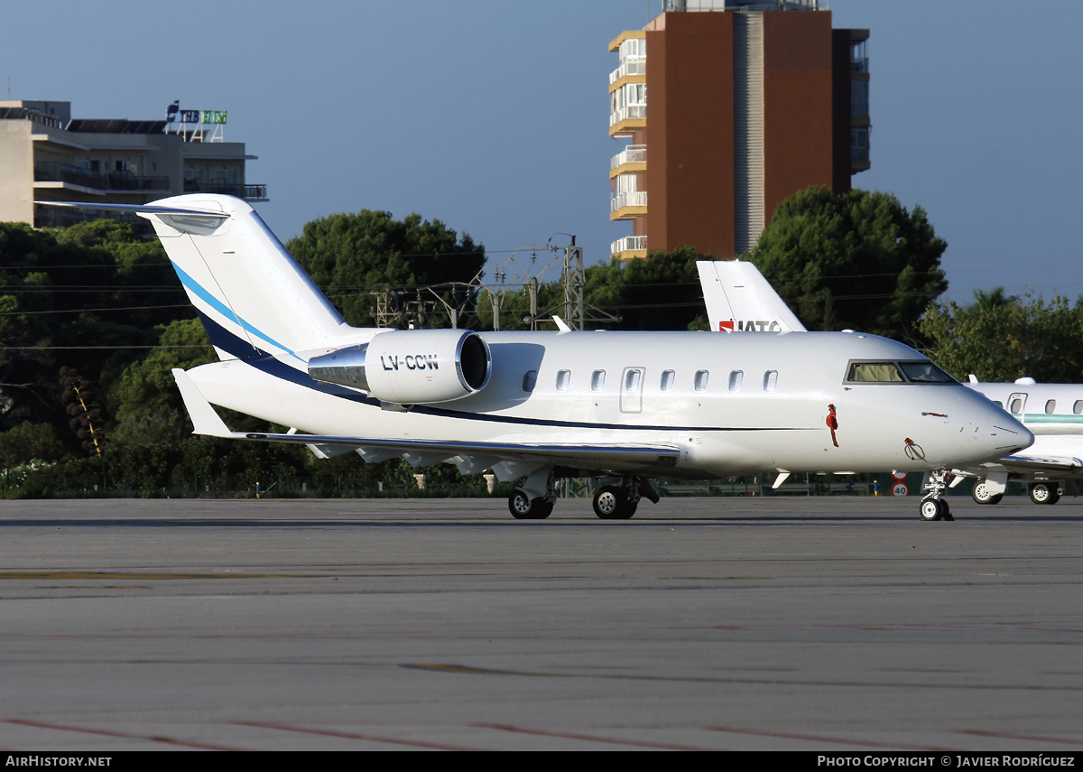 Aircraft Photo of LV-CCW | Bombardier Challenger 605 (CL-600-2B16) | AirHistory.net #750567