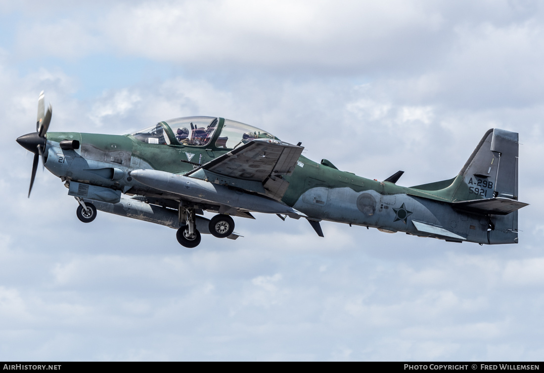 Aircraft Photo of 5921 | Embraer A-29B Super Tucano | Brazil - Air Force | AirHistory.net #750571