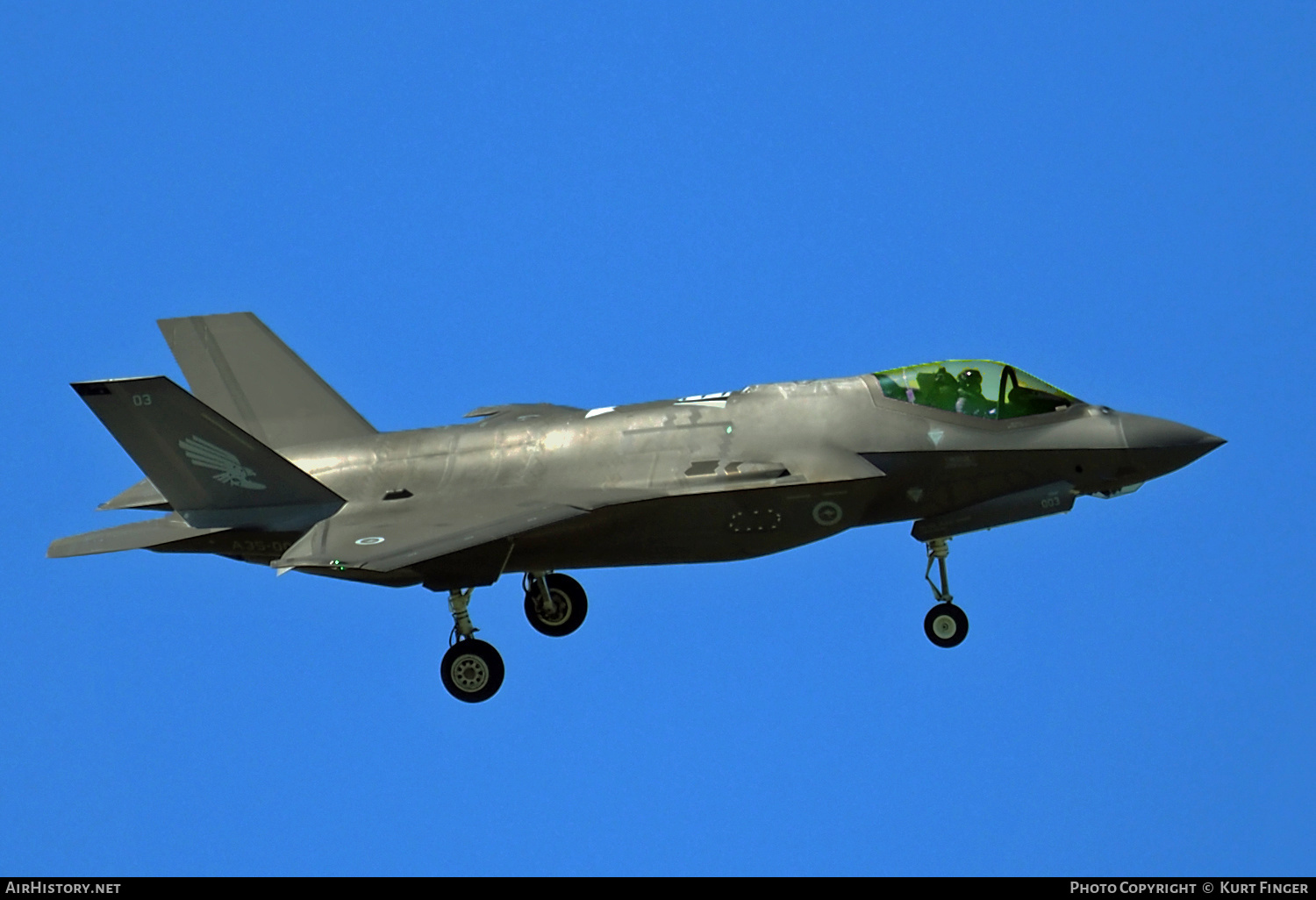 Aircraft Photo of A35-003 / 15-5211 | Lockheed Martin F-35A Lightning II | Australia - Air Force | AirHistory.net #750592
