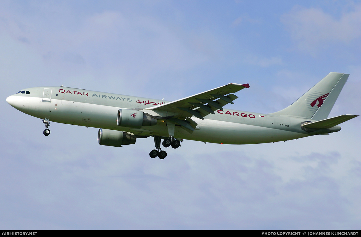 Aircraft Photo of A7-AFB | Airbus A300B4-622R(F) | Qatar Airways Cargo | AirHistory.net #750602