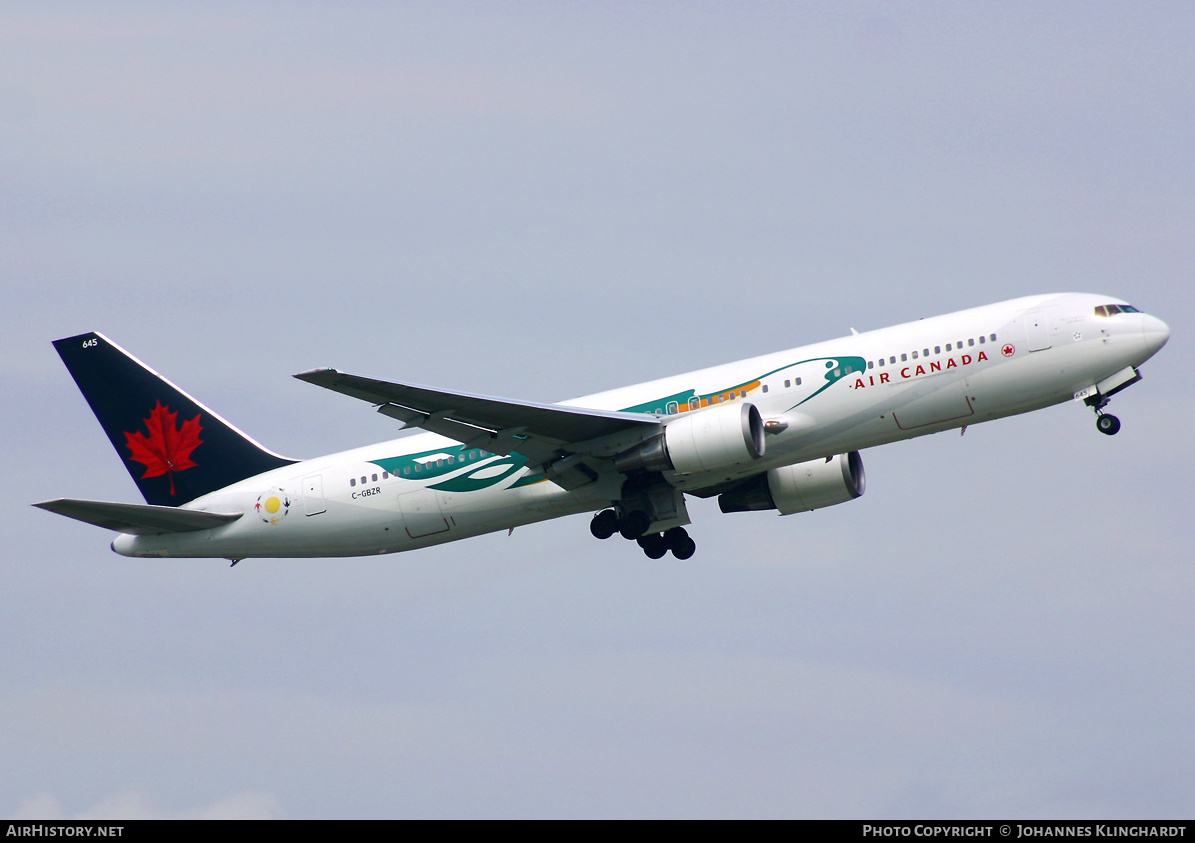 Aircraft Photo of C-GBZR | Boeing 767-38E/ER | Air Canada | AirHistory.net #750603