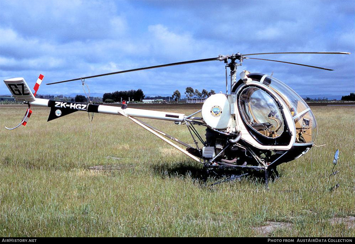 Aircraft Photo of ZK-HGZ | Hughes 300 (269B) | AirHistory.net #750607