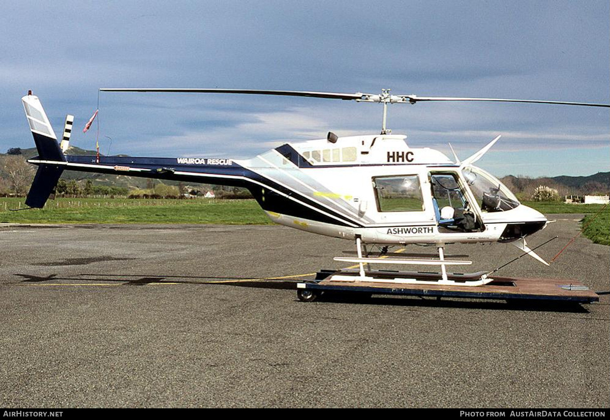 Aircraft Photo of ZK-HHC / HHC | Bell 206B-2 JetRanger II | Ashworth Aerial Photography | AirHistory.net #750608