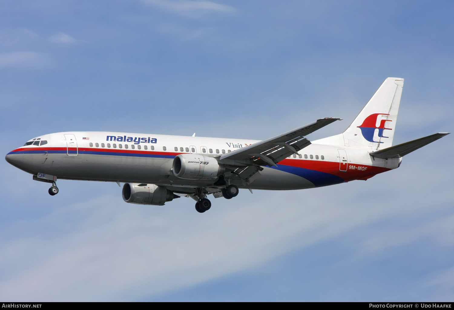 Aircraft Photo of 9M-MQF | Boeing 737-4H6 | Malaysia Airlines | AirHistory.net #750642