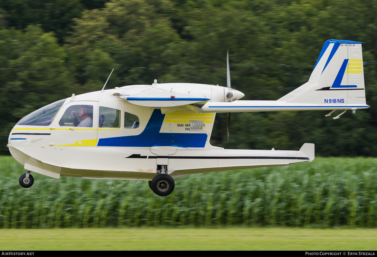Aircraft Photo of N918NS | SIAI-Marchetti FN-333 Riviera | AirHistory.net #750646