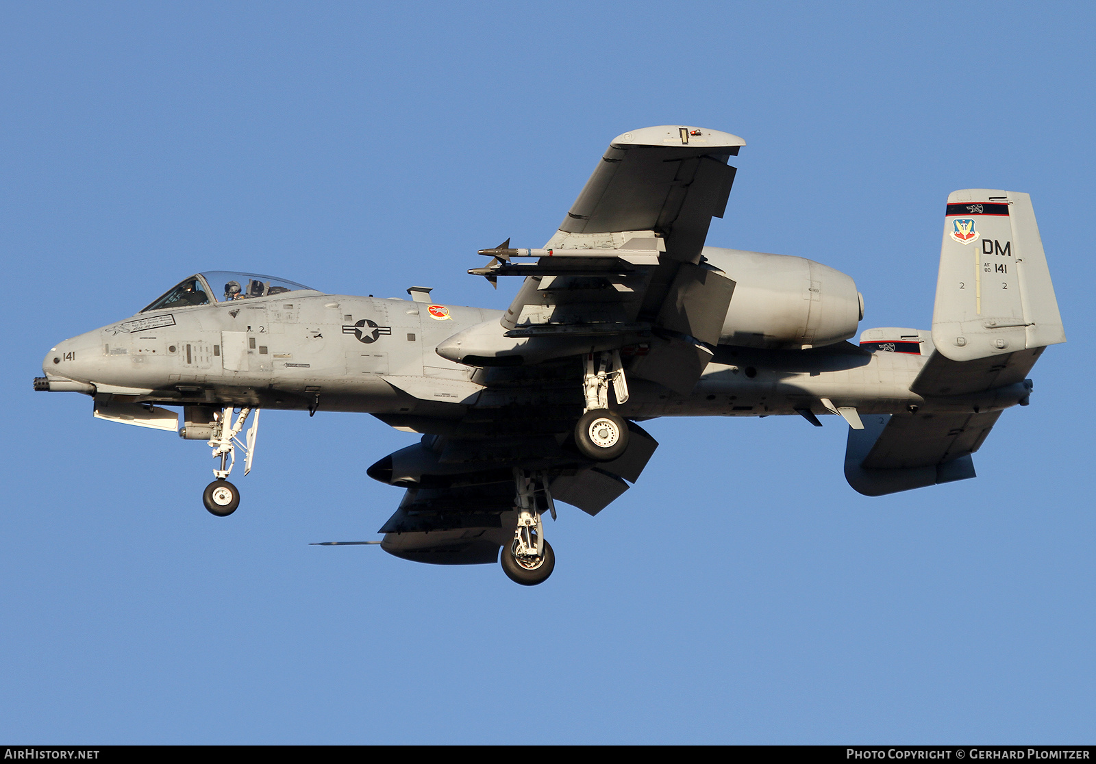 Aircraft Photo of 80-0141 | Fairchild A-10A Thunderbolt II | USA - Air Force | AirHistory.net #750654