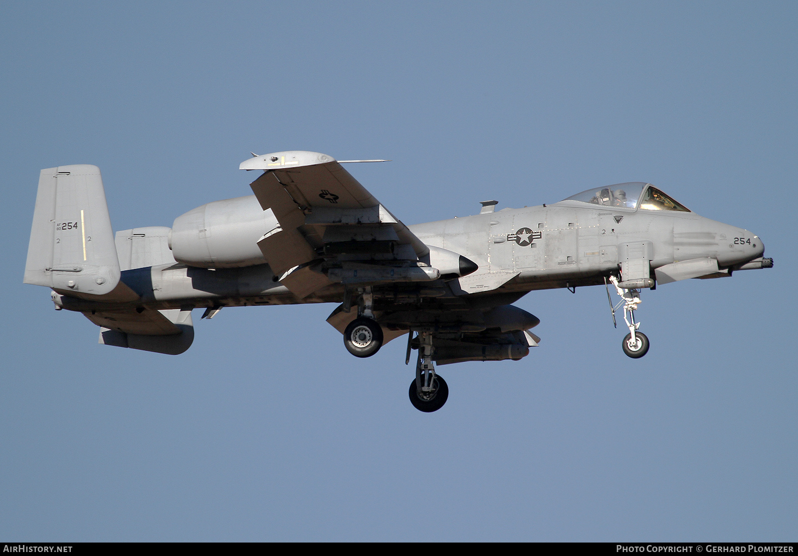 Aircraft Photo of 80-0254 / AF80-254 | Fairchild A-10C Thunderbolt II | USA - Air Force | AirHistory.net #750664