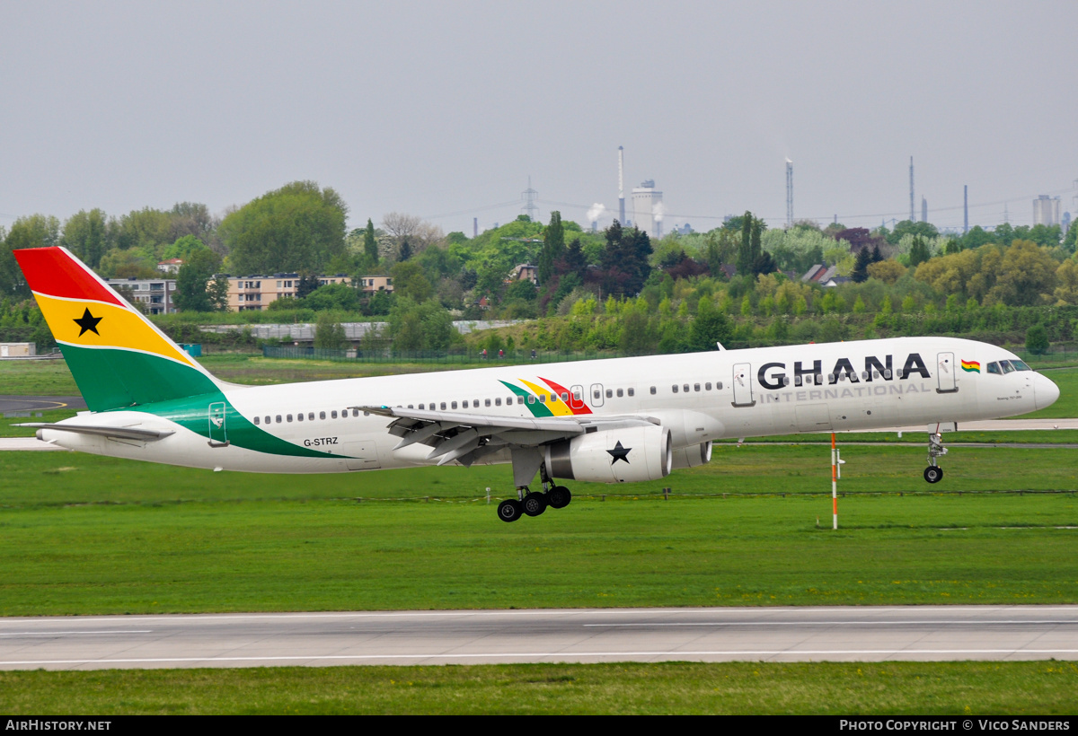 Aircraft Photo of G-STRZ | Boeing 757-258 | Ghana International Airlines | AirHistory.net #750673