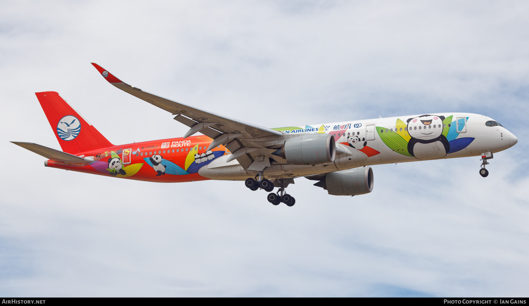 Aircraft Photo of B-325J | Airbus A350-941 | Sichuan Airlines | AirHistory.net #750678