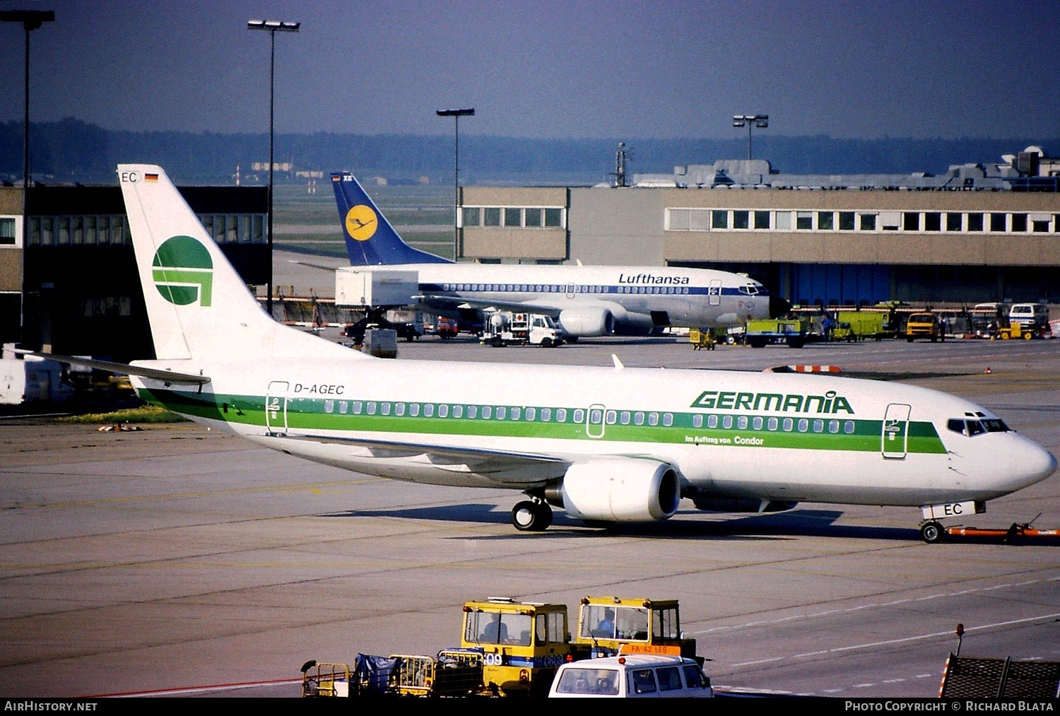 Aircraft Photo of D-AGEC | Boeing 737-35B | Germania | AirHistory.net #750705