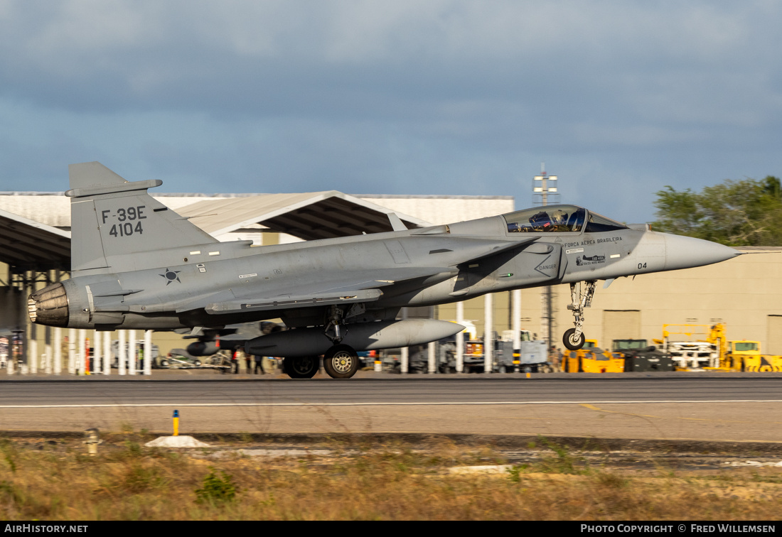 Aircraft Photo of 4104 | Saab F-39E Gripen | Brazil - Air Force | AirHistory.net #750712