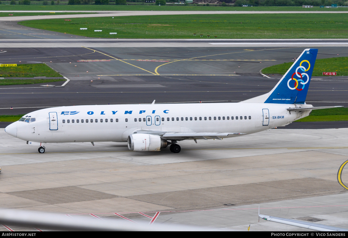 Aircraft Photo of SX-BKM | Boeing 737-4Q8 | Olympic | AirHistory.net #750713