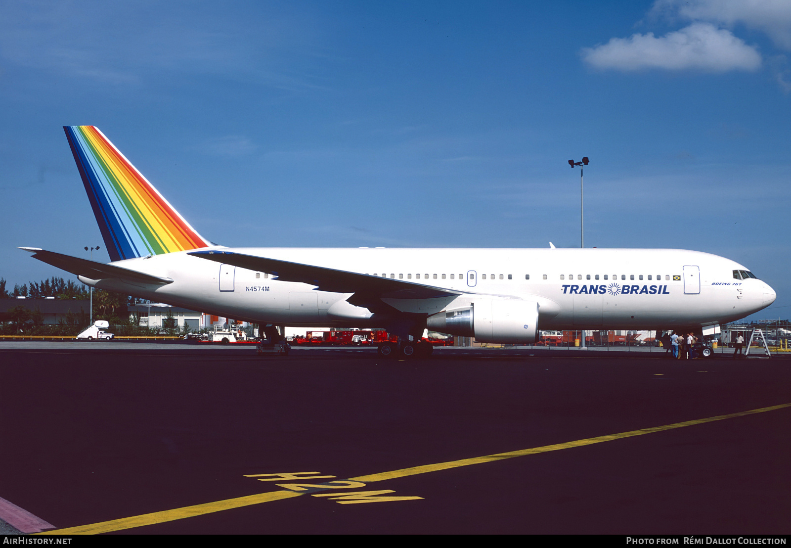 Aircraft Photo of N4574M | Boeing 767-2Q4 | TransBrasil | AirHistory.net #750716