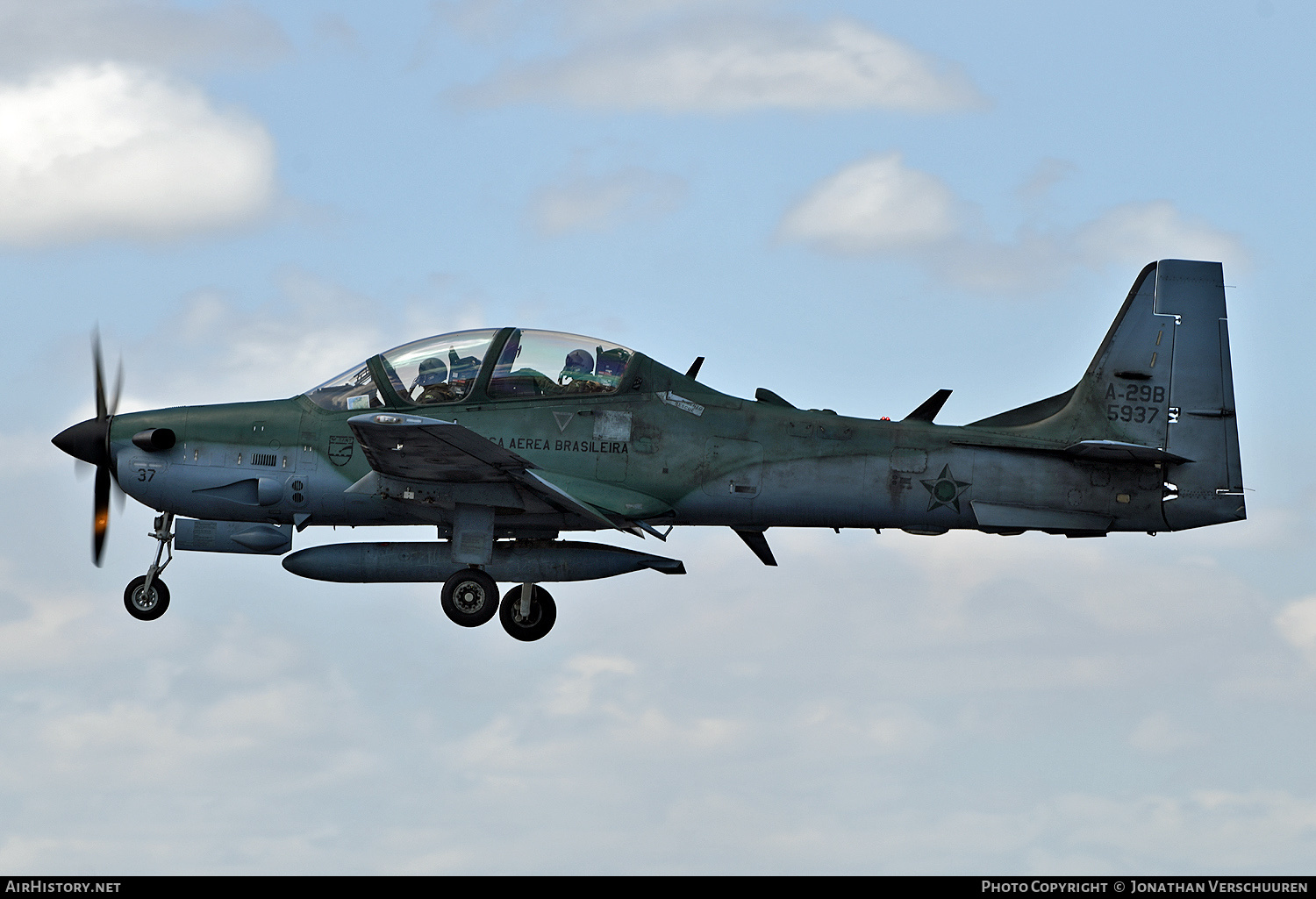 Aircraft Photo of 5937 | Embraer A-29B Super Tucano | Brazil - Air Force | AirHistory.net #750722