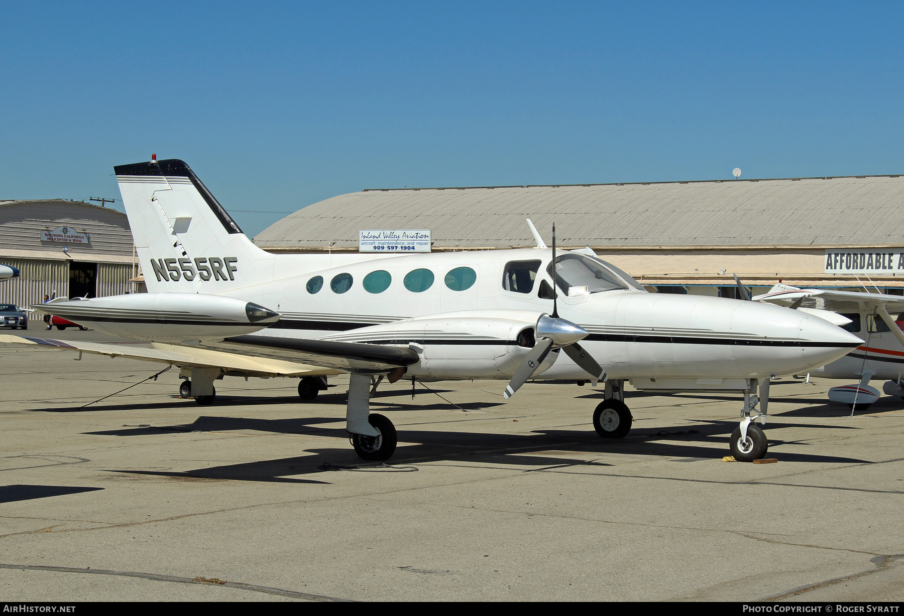 Aircraft Photo of N555RF | Cessna 421B Golden Eagle | AirHistory.net #750740