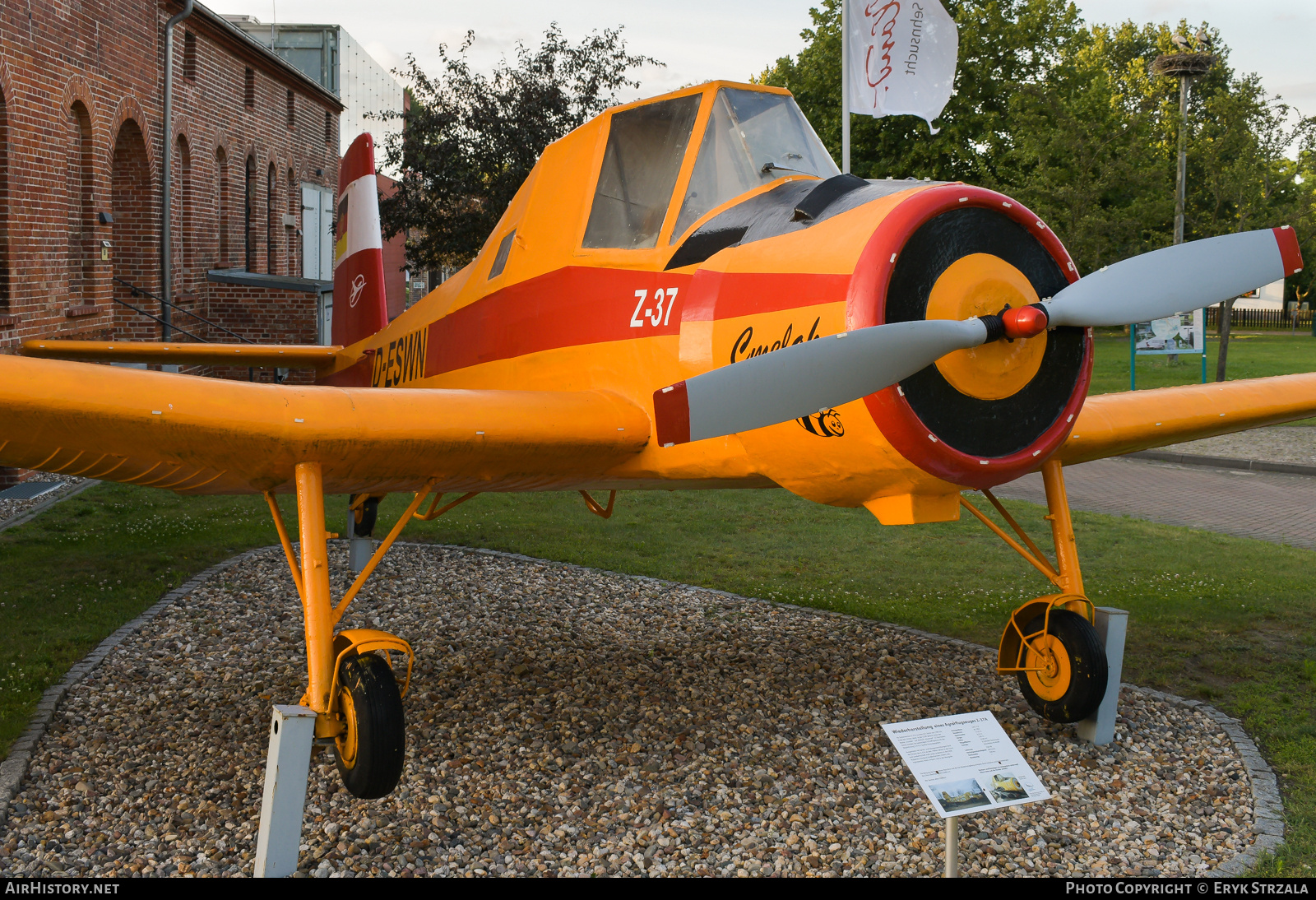 Aircraft Photo of D-ESWN | Let Z-37A Cmelak | Interflug | AirHistory.net #750752
