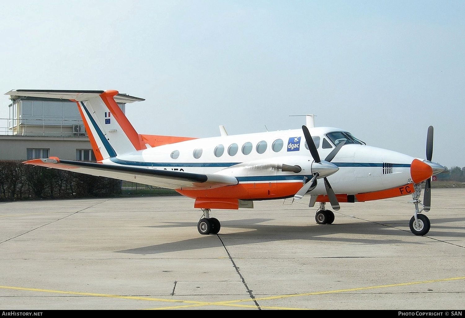 Aircraft Photo of F-GJFC | Beech B200 Super King Air | DGAC - Direction Générale de l'Aviation Civile | AirHistory.net #750753