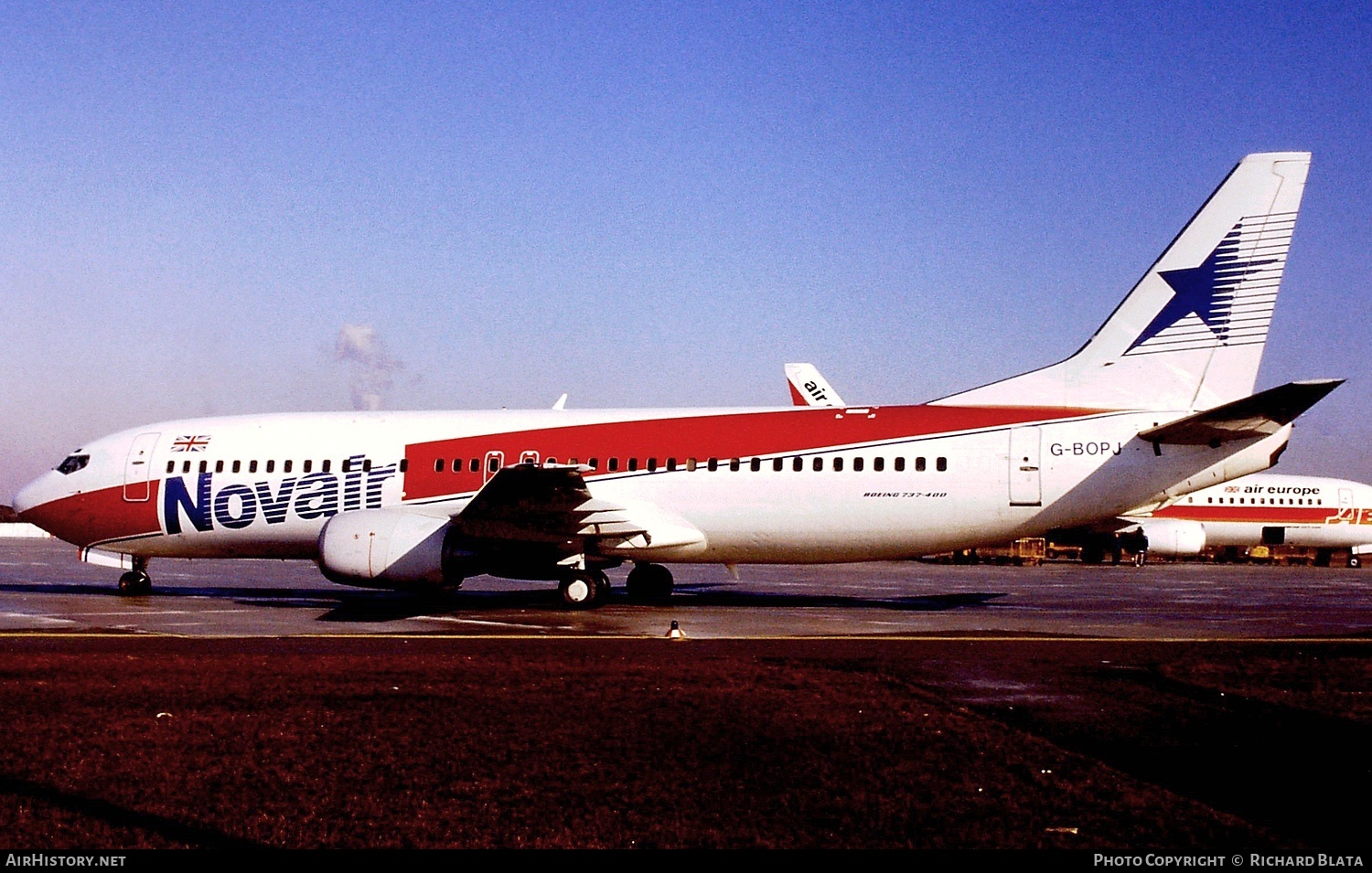 Aircraft Photo of G-BOPJ | Boeing 737-46B | Novair International Airways | AirHistory.net #750760