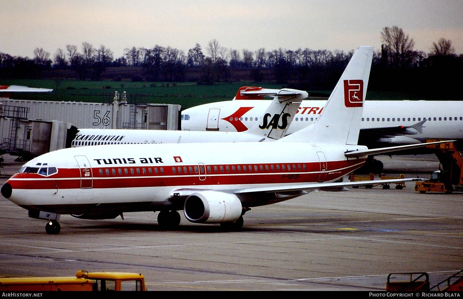 Aircraft Photo of F-GFUF | Boeing 737-3B3(QC) | Tunis Air | AirHistory.net #750762