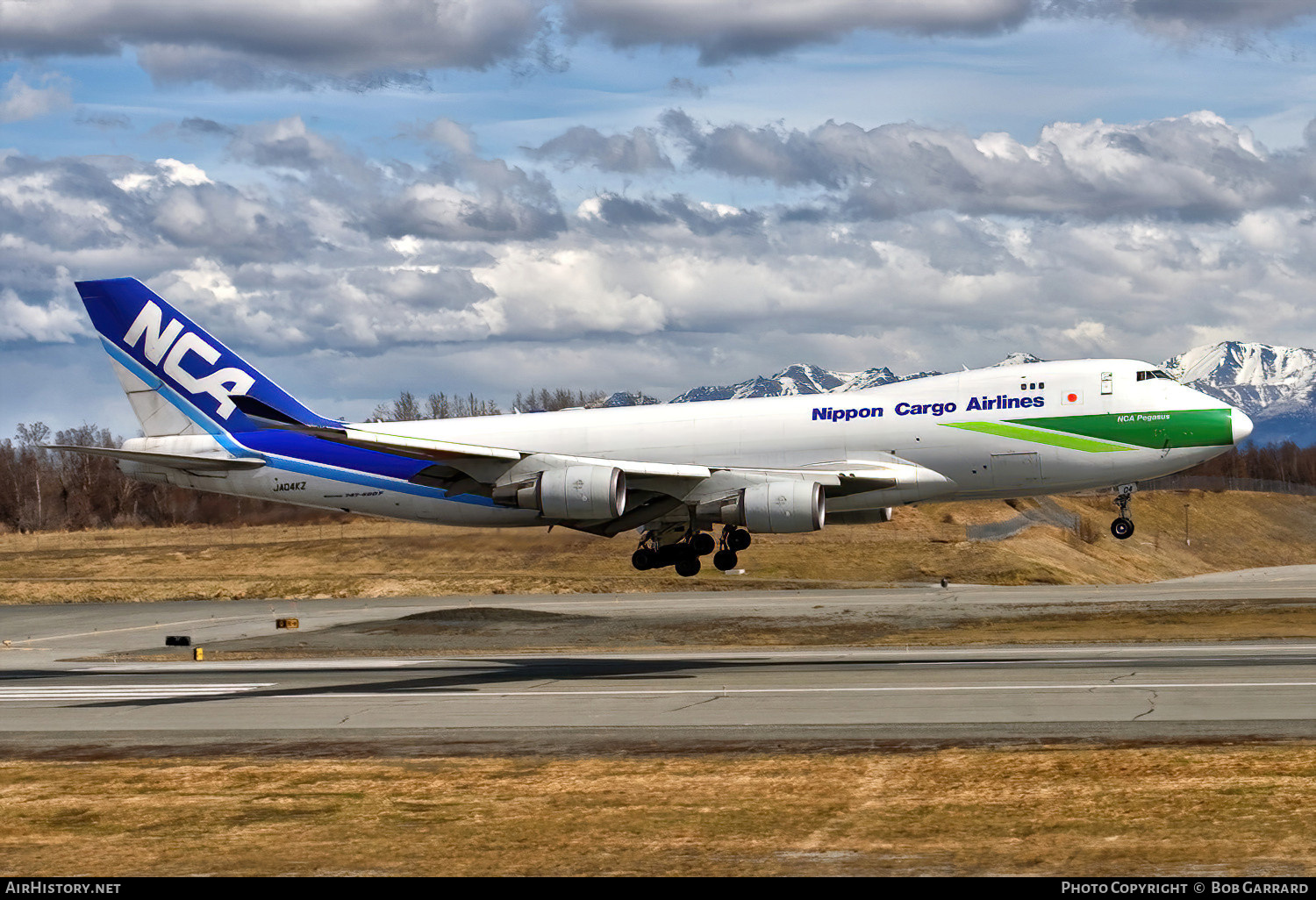 Aircraft Photo of JA04KZ | Boeing 747-4KZF/SCD | Nippon Cargo Airlines - NCA | AirHistory.net #750764