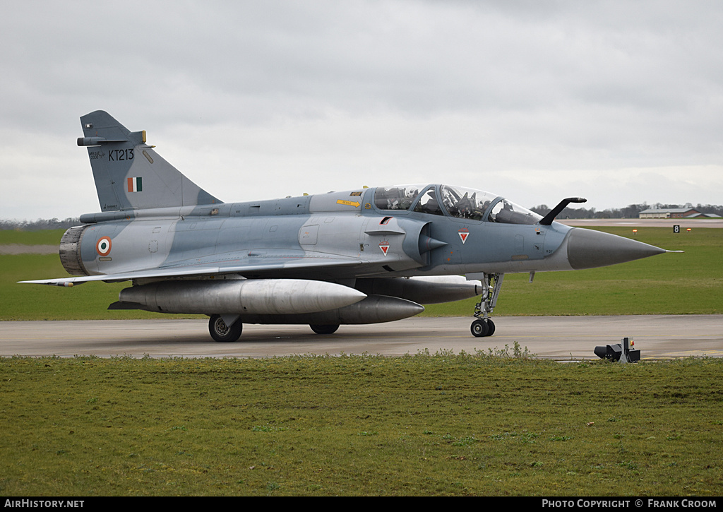 Aircraft Photo of KT213 | Dassault Mirage 2000TI | India - Air Force | AirHistory.net #750771