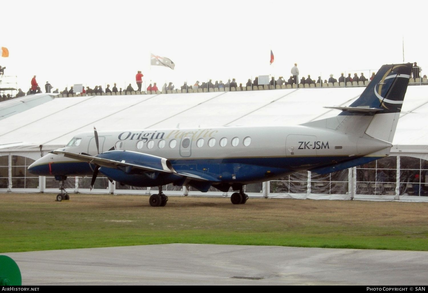 Aircraft Photo of ZK-JSM | British Aerospace Jetstream 41 | Origin Pacific Airways | AirHistory.net #750773
