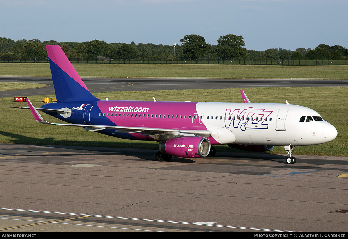 Aircraft Photo of 9H-WBV | Airbus A320-232 | Wizz Air | AirHistory.net #750781