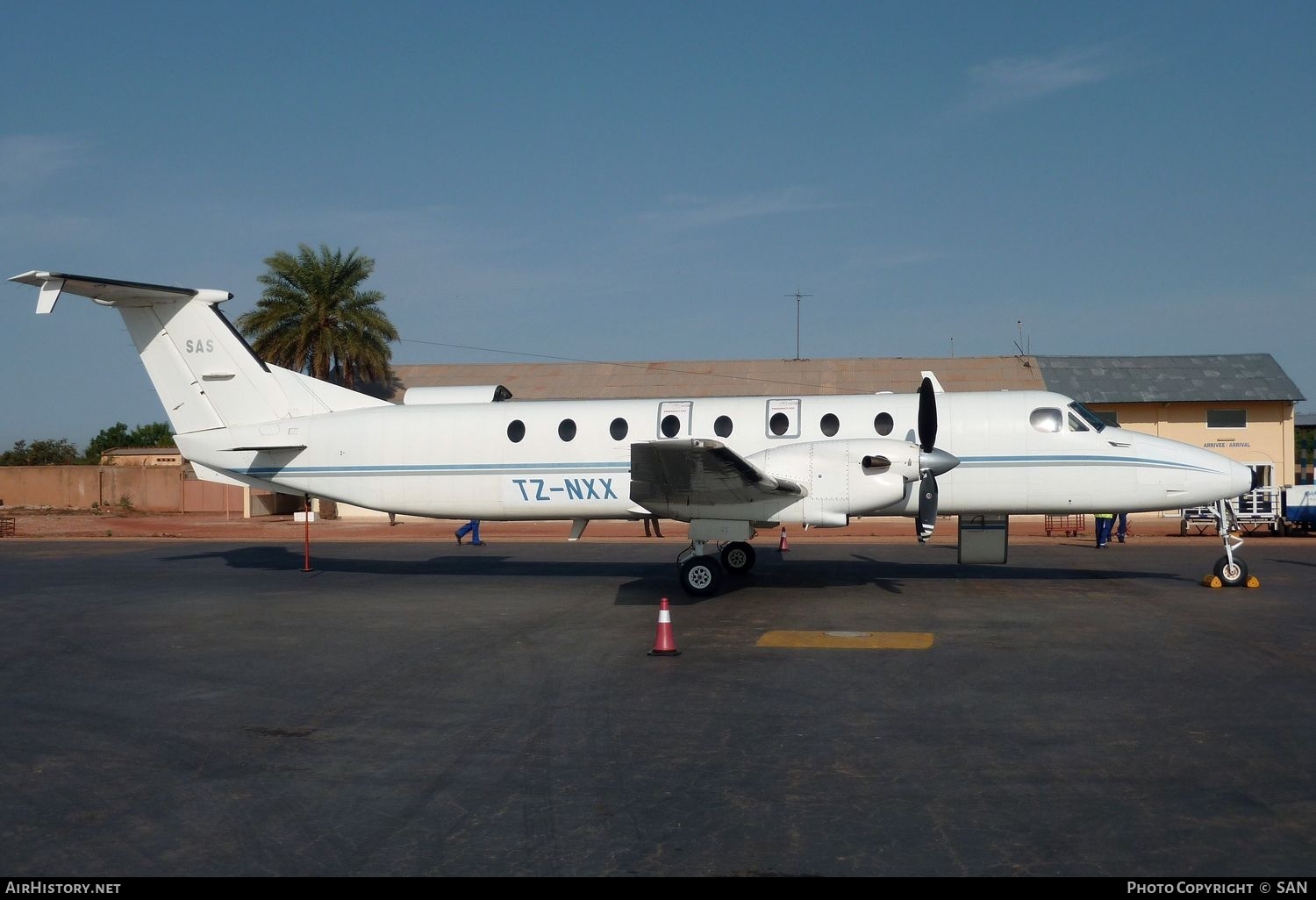 Aircraft Photo of TZ-NXX | Beech 1900C | SAS - Sahel Aviation Service | AirHistory.net #750782
