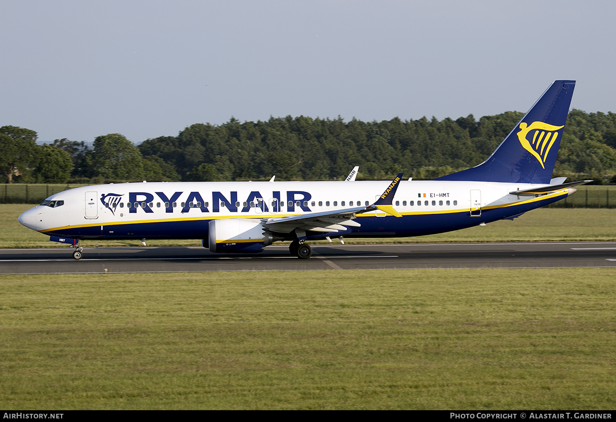 Aircraft Photo of EI-HMT | Boeing 737-8200 Max 200 | Ryanair | AirHistory.net #750802