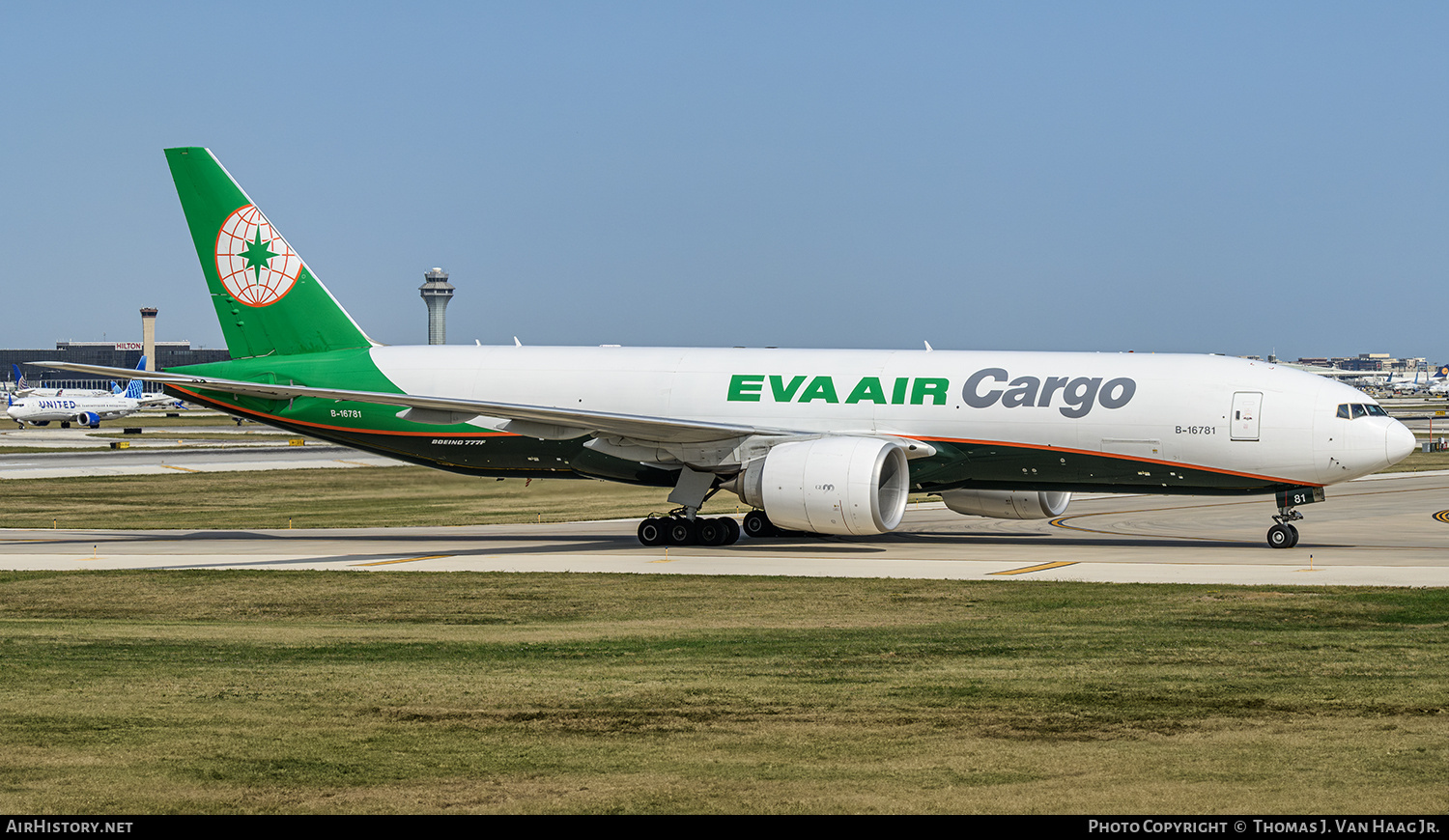 Aircraft Photo of B-16781 | Boeing 777-F | EVA Air Cargo | AirHistory.net #750806
