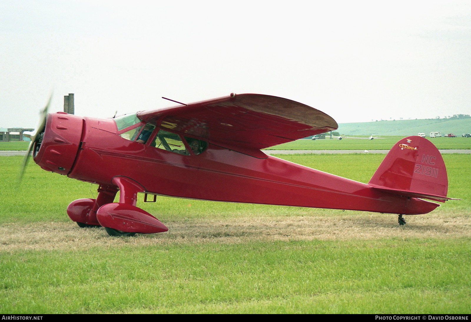 Aircraft Photo of G-BTDE / NC21911 | Cessna C-165 Airmaster | AirHistory.net #750820