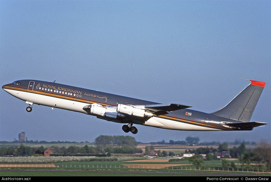 Aircraft Photo of JY-AJL | Boeing 707-324C | Royal Jordanian Airlines Cargo | AirHistory.net #750830