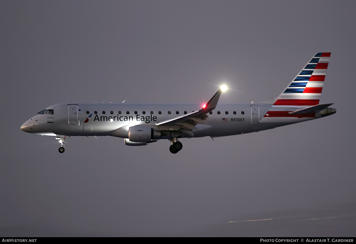 Aircraft Photo of N510SY | Embraer 175LR (ERJ-170-200LR) | American Eagle | AirHistory.net #750831