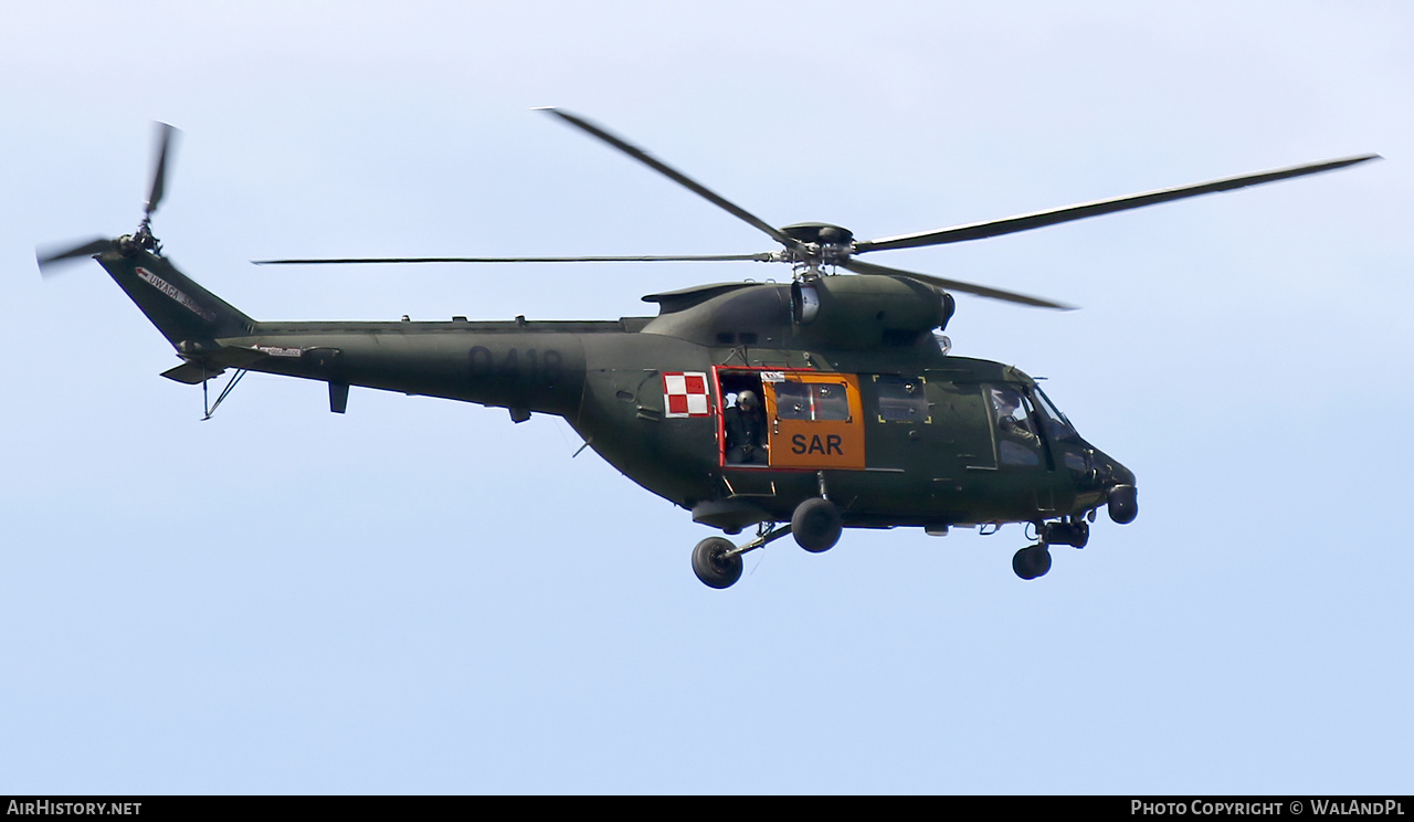 Aircraft Photo of 0418 | PZL-Swidnik W-3RL Sokol | Poland - Army | AirHistory.net #750835