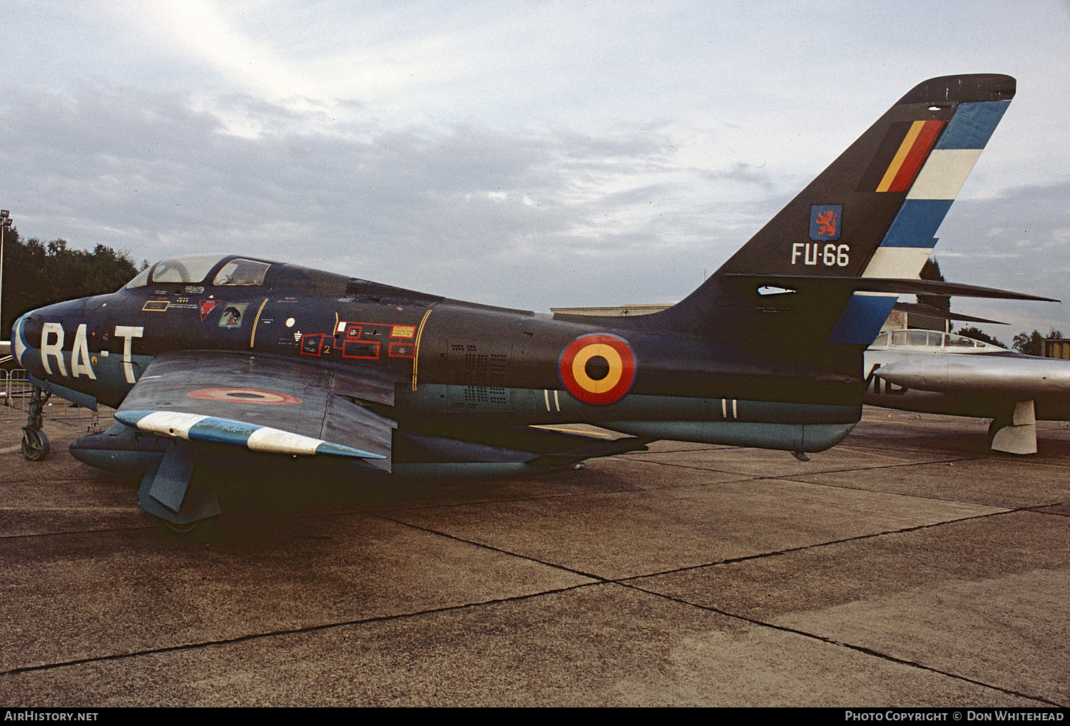 Aircraft Photo of FU66 | Republic F-84F Thunderstreak | Belgium - Air Force | AirHistory.net #750852