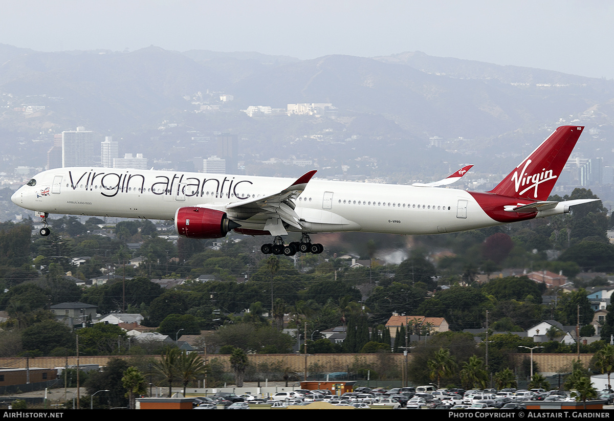 Aircraft Photo of G-VPRD | Airbus A350-1041 | Virgin Atlantic Airways | AirHistory.net #750856