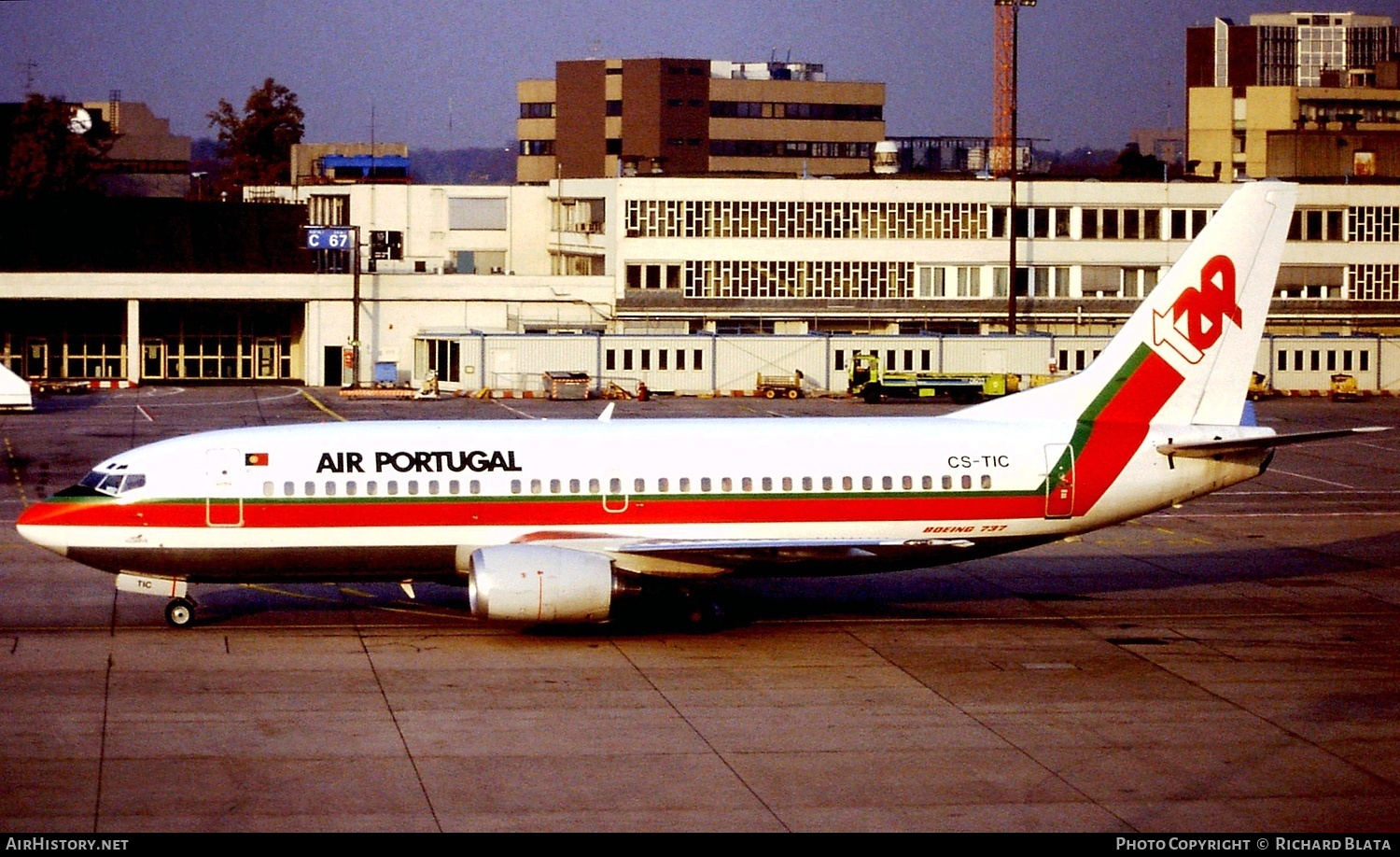Aircraft Photo of CS-TIC | Boeing 737-382 | TAP Air Portugal | AirHistory.net #750860