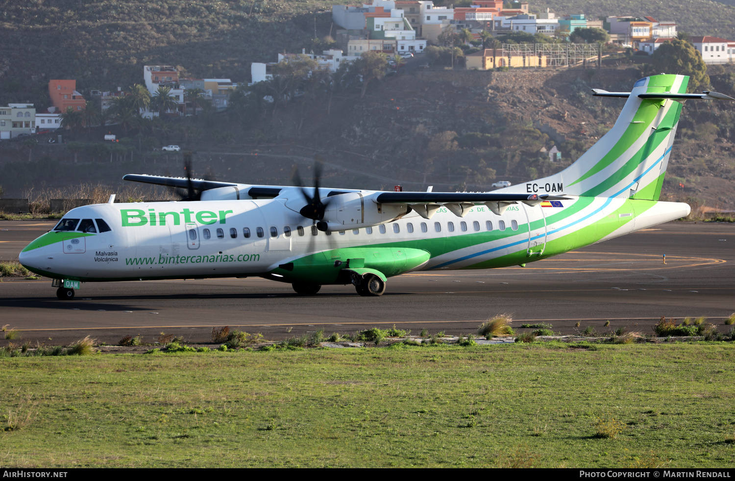 Aircraft Photo of EC-OAM | ATR ATR-72-600 (ATR-72-212A) | Binter Canarias | AirHistory.net #750864