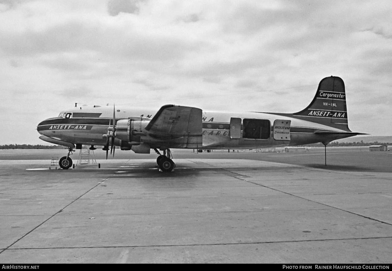 Aircraft Photo of VH-INL | Douglas DC-4-1009 | Ansett Airlines of Australia Air Cargo | AirHistory.net #750877