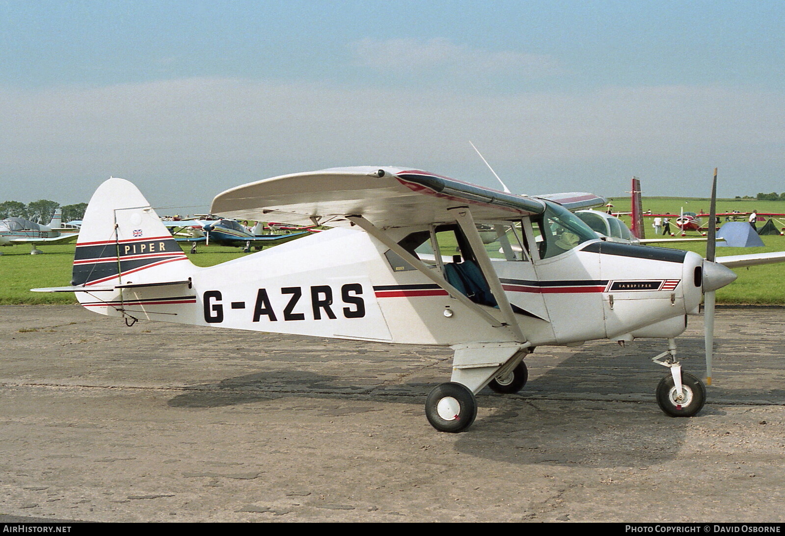 Aircraft Photo of G-AZRS | Piper PA-22-150 Caribbean | AirHistory.net #750884