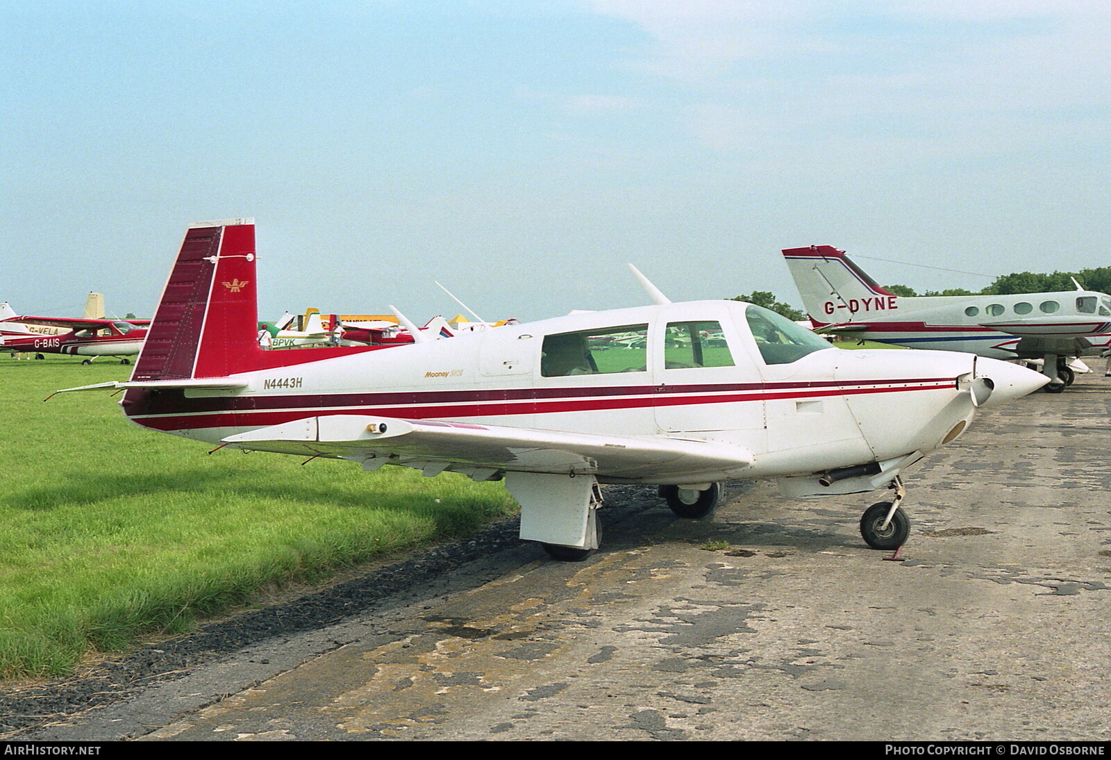 Aircraft Photo of N4443H | Mooney M-20J 201 | AirHistory.net #750895