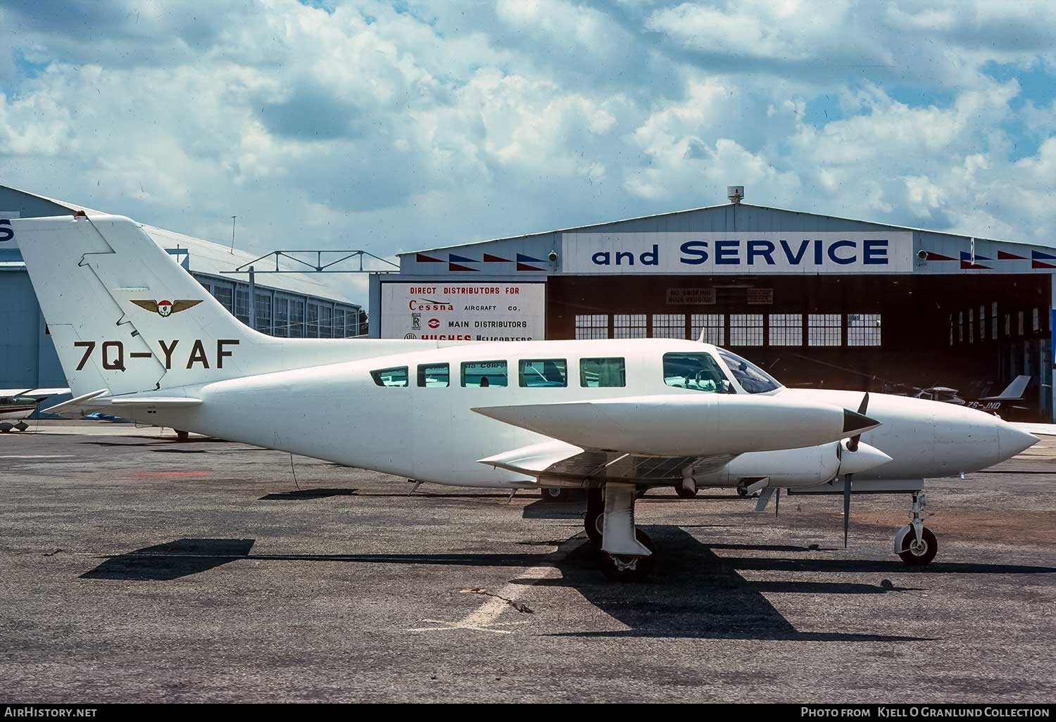 Aircraft Photo of 7Q-YAF | Cessna 402B Utililiner | Malawi - Air Force | AirHistory.net #750922