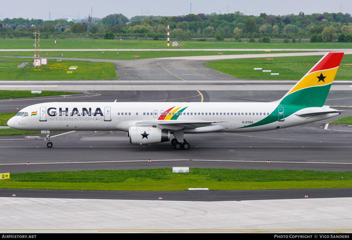 Aircraft Photo of G-STRZ | Boeing 757-258 | Ghana International Airlines | AirHistory.net #750947