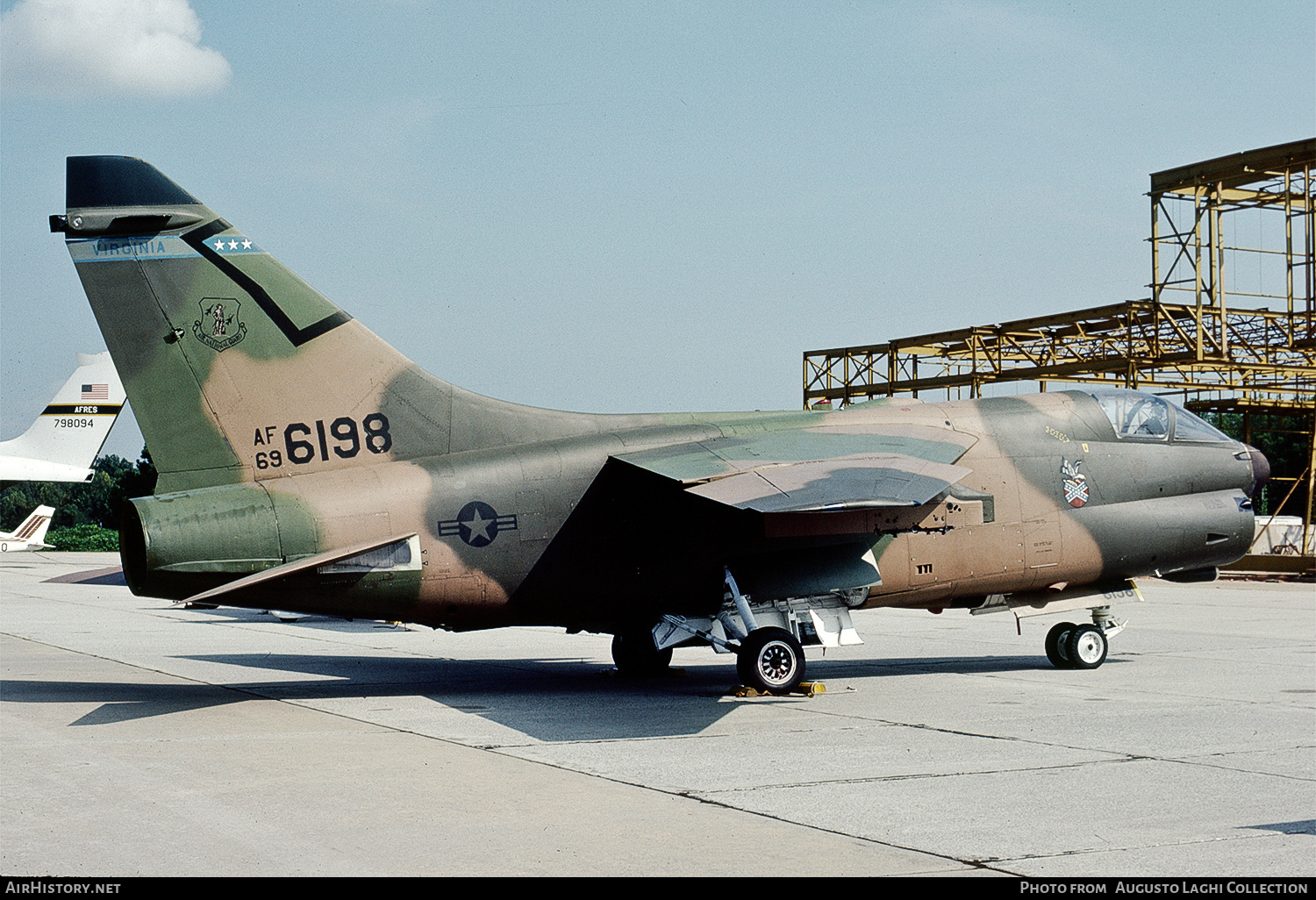 Aircraft Photo of 69-6198 / AF-69-6198 | LTV A-7D Corsair II | USA - Air Force | AirHistory.net #750948