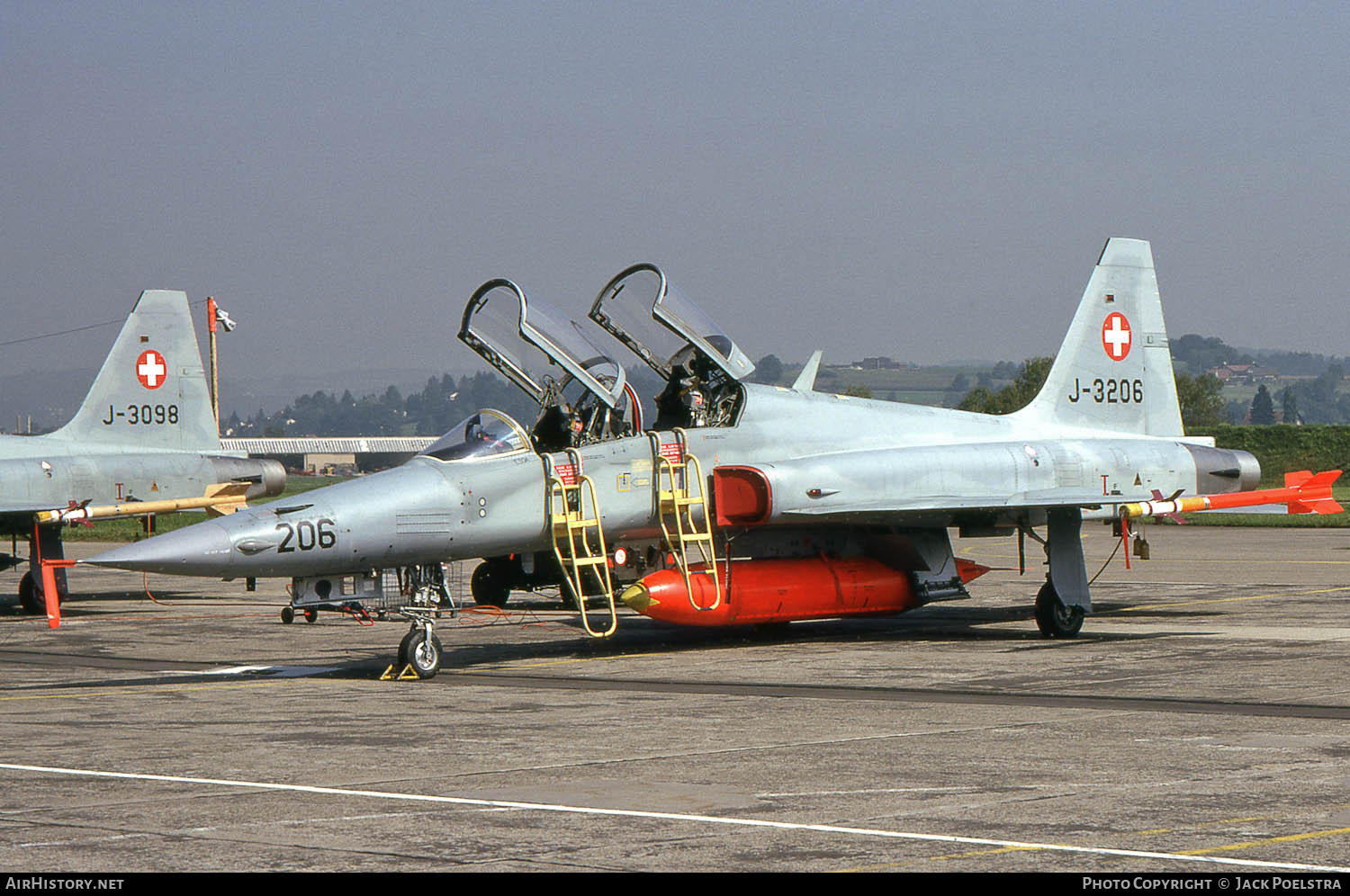 Aircraft Photo of J-3206 | Northrop F-5F Tiger II | Switzerland - Air Force | AirHistory.net #750951