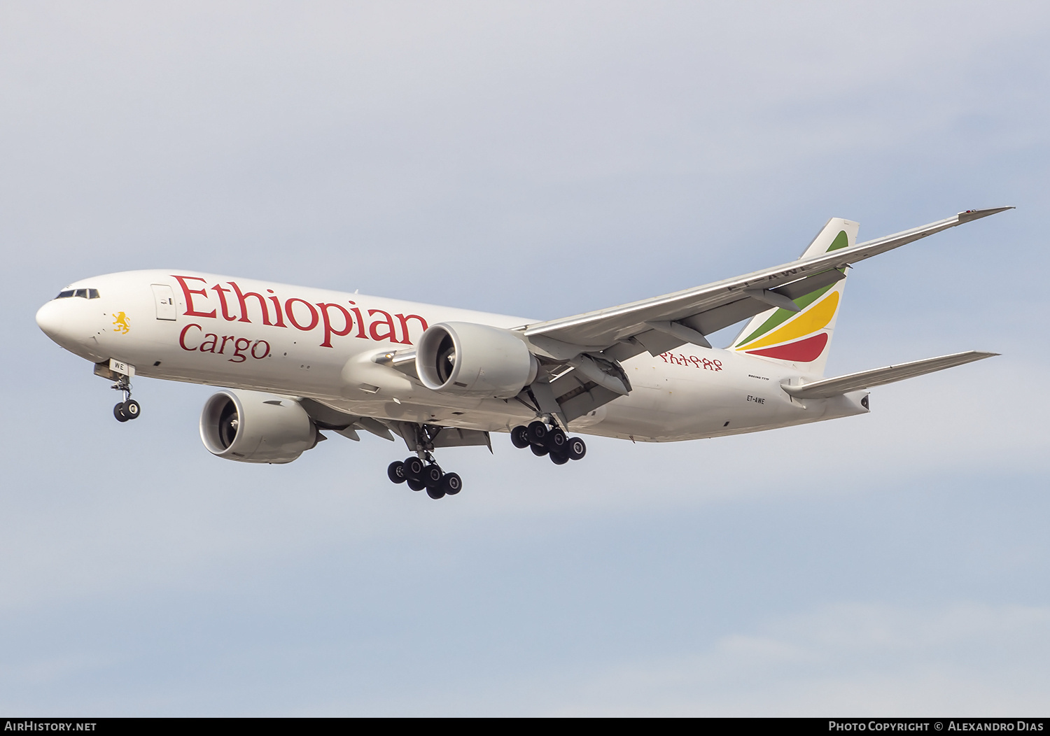 Aircraft Photo of ET-AWE | Boeing 777-F | Ethiopian Airlines Cargo | AirHistory.net #750970