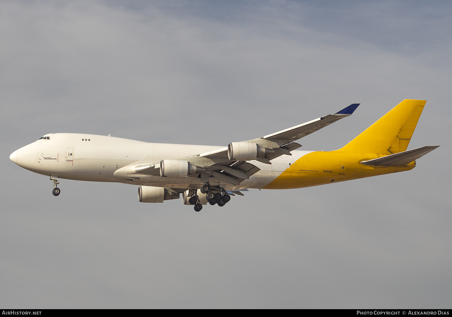 Aircraft Photo of N453PA | Boeing 747-46NF/SCD | Atlas Air | AirHistory.net #750972
