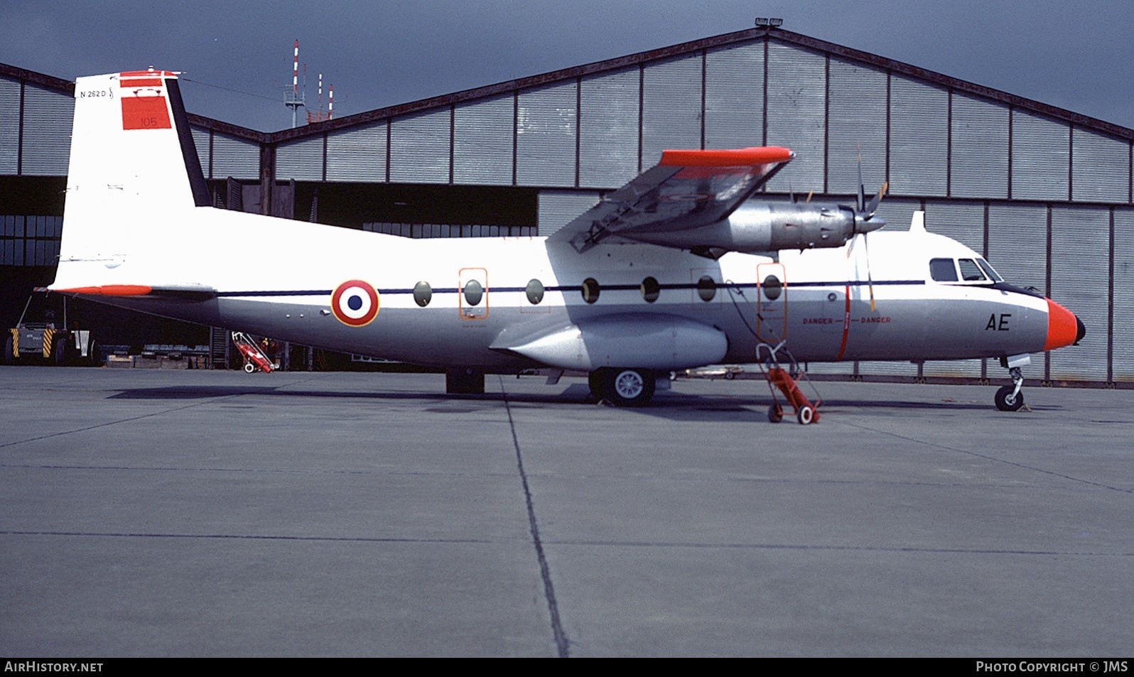 Aircraft Photo of 105 | Aerospatiale N-262D-51 Fregate | France - Air Force | AirHistory.net #750977